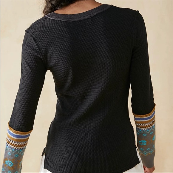 Free People Mikah Layering Cuff Black Combo - Picture 3 of 4